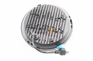 Фары круглой передняя часть с ободком "R" универсальная 6-LED, d-180mm, МОТО TUNING