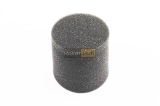 Фільтр повітряний нульовий - елемент для 55мм "циліндр" (поролоновий), ЧОРНИЙ