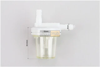 Фильтр топливный разборной с магнитом малый