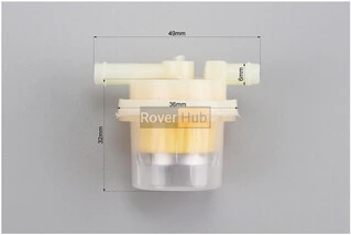 Фильтр топливный с магнитом с отстойником (элемент - бумага)