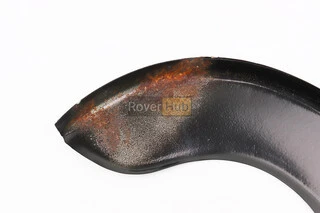 УЦІНКА велоаксесуари Захист ланцюга на 26-28" сталевий, чорний (наліт іржі, потертості, частково облуплена фарба див. фото)