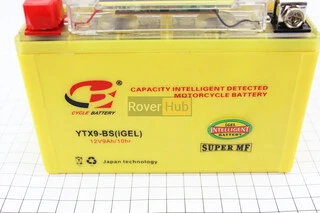 Акумулятор 12V9Ah YTX9-BS GEL (L150*W87*H107mm), з індикатором