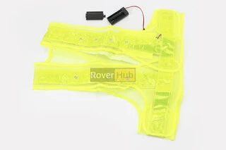 Жилет безпеки світловідбиваюча сітка LED, XL (58*56см)