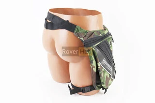 Мото сумка стегнова 25x27х6см, Камуфляж