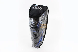 Наколенники защитные (колено+голень) к-кт 2шт, Чёрно-Синие