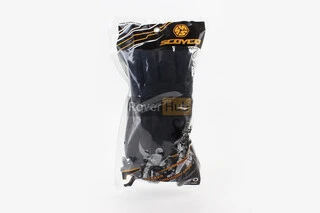 Перчатки мотоциклетні, теплі L-Чорно-Сірі