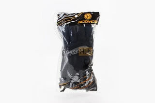 Перчатки мотоциклетні, теплі XL-Чорно-Сірі