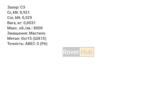 Підшипник 6701 2RS C3P6 (12x18x4)