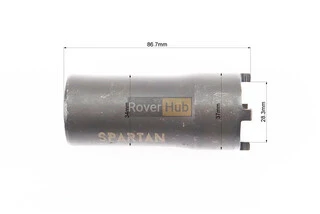 Знімач гайки обгінної муфти, розжарений GY6 125-150cc, (див. фото з розмірами)