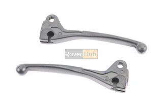 Важелі керма лівий, правий к-кт 2шт (барабан. гальмо) Yamaha JOG, чорні