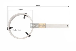 Знімач-фіксатор заднього варіатора GY6/DIO