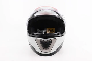 Шлем интеграл, закрытый BLD-M62 М (57-58см), ЧЕРНЫЙ/БЕЛО-СЕРЫЙ