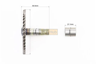 Півмісяць кікстартера 56мм із втулкою