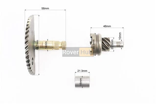 Півмісяць кікстартера 56мм з втулкою + храповик