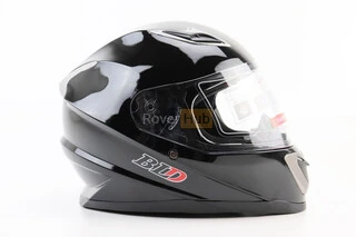 Шлем интеграл, закрытый BLD-M62 S (55-56см), ЧЕРНЫЙ глянец