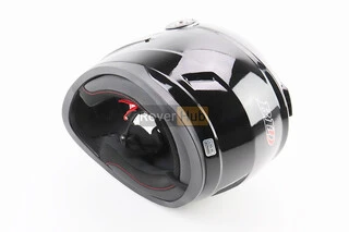 Шлем интеграл, закрытый BLD-М65 L (59-60см), ЧЕРНЫЙ глянец