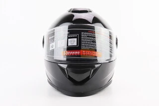 Шлем интеграл, закрытый BLD-М65 L (59-60см), ЧЕРНЫЙ глянец