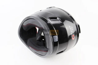 Шлем интеграл, закрытый BLD-М65 S (55-56см), ЧЕРНЫЙ глянец