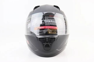 Шлем интеграл, закрытый (сертификация DOT)+откидные очки BLD-M67 М (57-58см), ЧЕРНЫЙ матовый