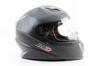 Шлем интеграл, закрытый BLD-M62 S (55-56см), ЧЕРНЫЙ матовый