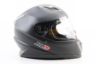 Шлем интеграл, закрытый BLD-M62 М (57-58см), ЧЕРНЫЙ матовый