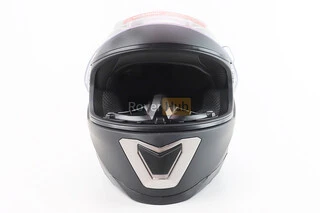 Шлем интеграл, закрытый BLD-M62 М (57-58см), ЧЕРНЫЙ матовый