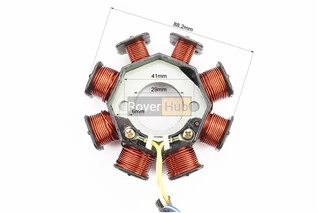 Статор магнето (генератора) Honda DIO AF34 / 35 (8 котушок роз'єм "тато 2 + 1")