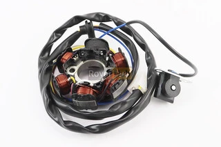 Статор магнето (генератора) Honda LEAD-90 (6 катушек разъем "мама 3+1")