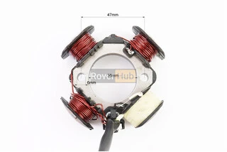 Статор магнето (генератора) Suzuki AD50 (4 котушки роз'єм "мама 2 + 1")