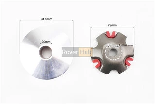 Варіатор передній к-кт Suzuki LET'S ТЮНІНГ (внутрішня щока 14мм)