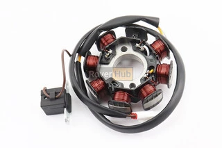 Статор магнето (генератора) Suzuki LET'S ІІІ (6+1 котушок роз'єм "мама 3")