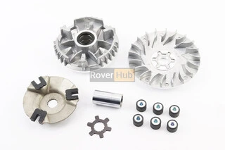 Вариатор передний к-кт Yamaha BWS 100 (под вал 16мм) +втулка, крыльчатка