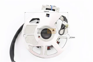 Статор магнето (генератора) Yamaha 3KJ (7 катушек разъем "мама/папа 3+2+1")