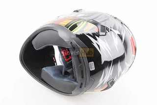 Шлем интеграл, закрытый+очки BLD-М61 М (57-58см), ЧОРНО-СЕРЫЙ "Buffalo"