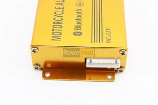 АУДІО-блок (Bluetooth, МРЗ-USB / SD, FM-радіо, пультДУ, сигналізація) + колонки 2шт (чорні)