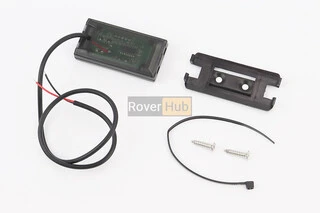 ВОЛЬТМЕТР із дисплеєм, червоний циферблат (універсальний, компактний)