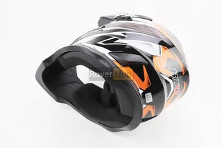 Шлем кроссовый/эндуро/АТV BLD-819-7 L (59-60см), ЧЕРНО-ОРАНЖЕВЫЙ