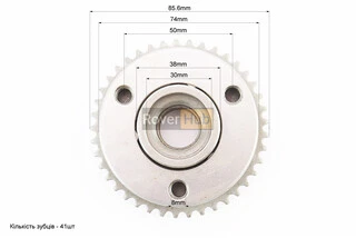 Бендікс стартера - обгінна муфта з бронзовою втулкою, тип 2