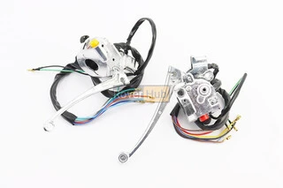 Блок кнопок на кермі лівий, правий к-кт із важелями (під дзеркала М10) DELTA