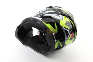Шлем кроссовый/эндуро/АТV BLD-819-7 S (55-56см), ЧЕРНЫЙ/НЕОНОВО-ЖЕЛТЫЙ