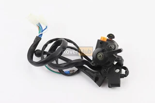 Блок кнопок на кермі лівий з важелем "підсмоктування" та гальма (під дзеркала М10) ЧОРНИЙ