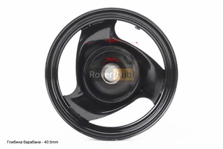 Диск колісний передній Yamaha (5BM) бараб. гальма (сталевий)