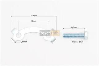 Болты крепления звезды задней к-кт 4шт + шайбы