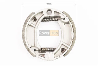 Тормозные колодки барабан Honda DIO 50 (пружины под углом), D=90mm