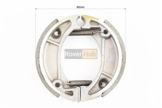 Гальмівні колодки барабан Honda DIO 50 (пружини під кутом), D=90mm