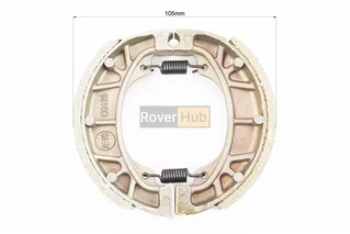 Тормозные колодки барабан Honda LEAD 50 - AF20, D=105mm