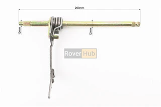 Вал перемикання передач к-кт (з пружиною, коромислом) 260мм ACTIVE