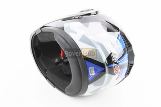 Шлем модуляр, закрытый с откидным подбородком+откидные очки BLD-159 L (59-60см), ЧЕРНО-СИНИЙ