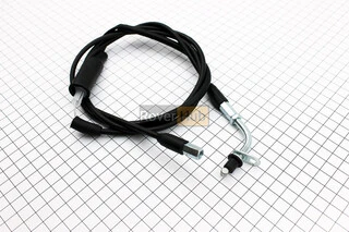 Трос газу Yamaha JOG MINT (наконечник з внутрішнім різьбленням) 147см