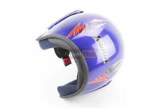 Шолом відкритий HK-215, СИНІЙ (незначні відмінності малюнків, можливі дефекти фарбування)